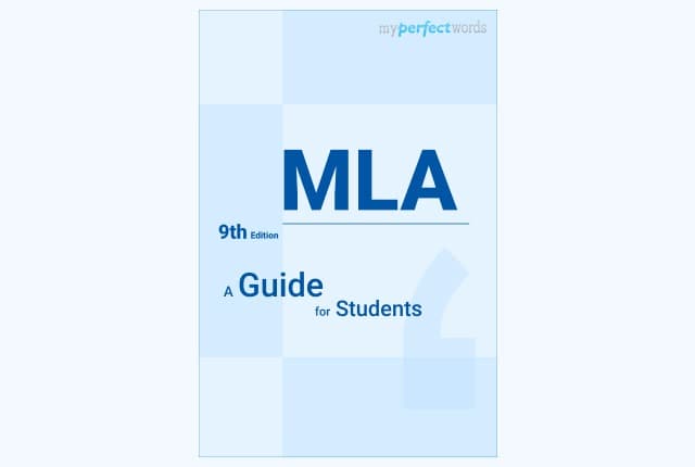 MLA format and citation