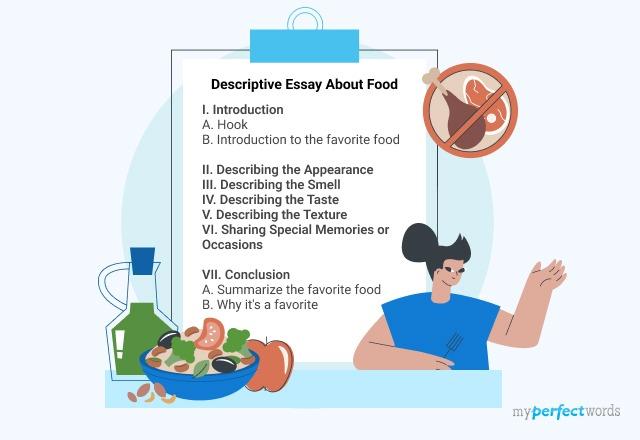 descriptive essay about food
