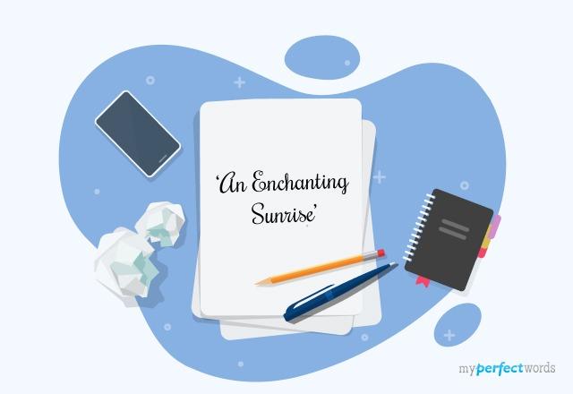 Descriptive Essay About Nature