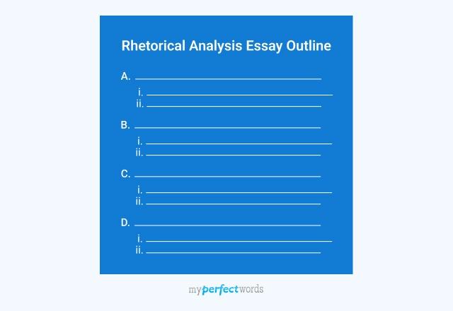 rhetorical analysis essay outline